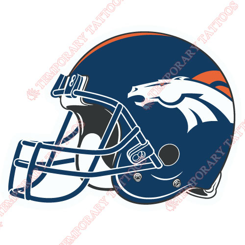 Denver Broncos Customize Temporary Tattoos Stickers NO.511
